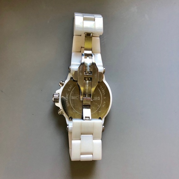 Ceramic Michael Kors Watch - Picture 4 of 7